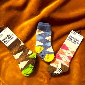 Knee High Baby Boy socks